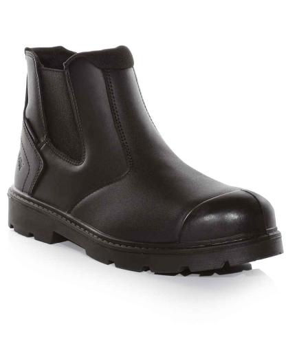Regatta Safety Footwear Waterproof S3 Dealer Boots - BLK - 9